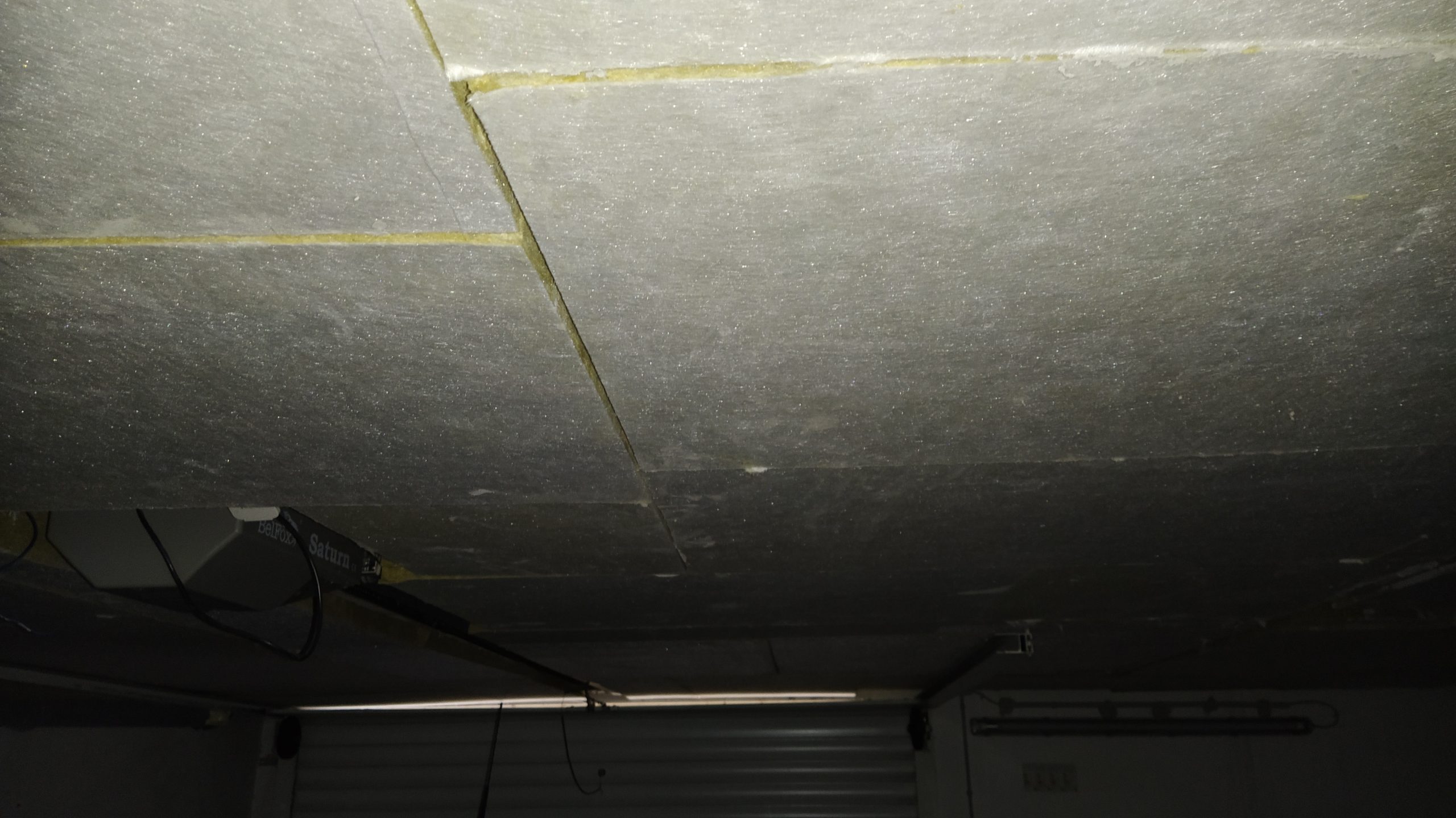 Gedämmte Garagendecke