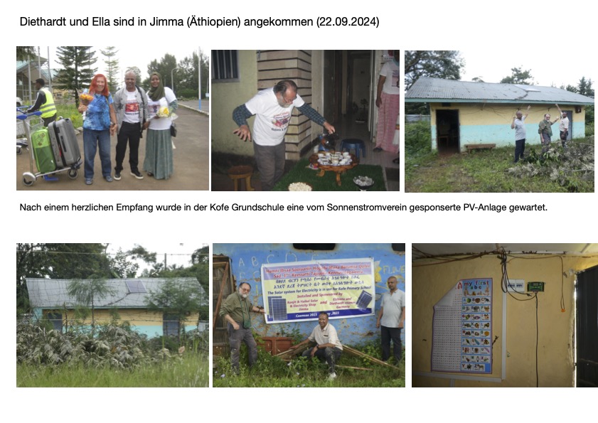 Wartungsarbeiten in Jimma (Äthiopien)